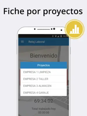 Reloj Laboral android App screenshot 2